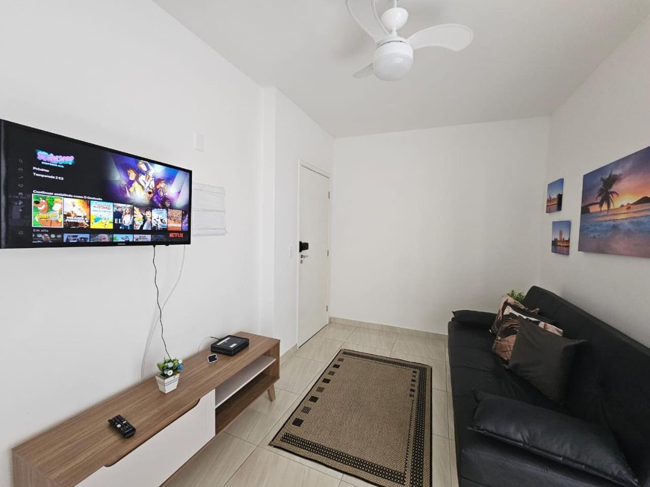 017 Aviacao Beira Mar - 1 Quarto - 10 Metros Da Praia - Wi Fi 500Mbps - Estacionamento Gratuito Praia Grande  Eksteriør billede